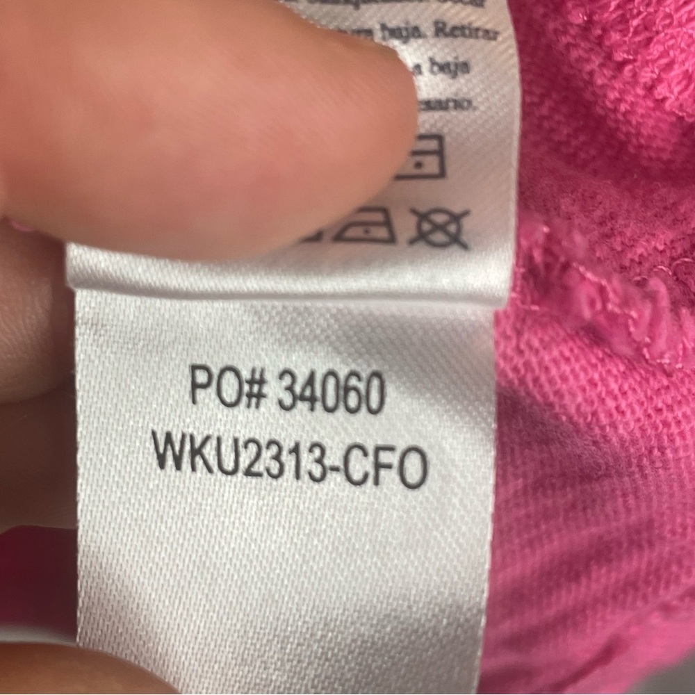 Faherty Sunwashed Slub Muscle Tank Organic Cotton In Cone Flower Pink S - Picture 9 of 9